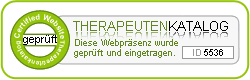 www.ergo-jaeger.de ist eine durch den Tehrapeutenkatalog geprüfte Webseite